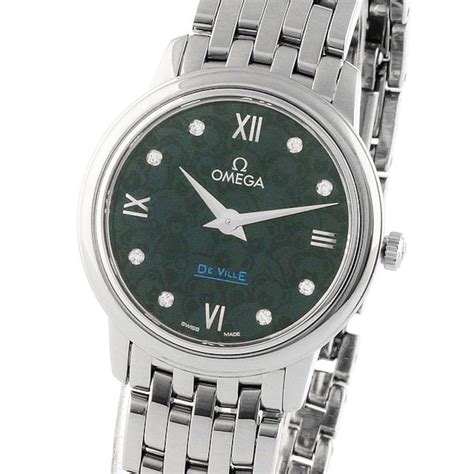 Omega De Ville Orbis Ladies Blue 27.4mm Quartz .